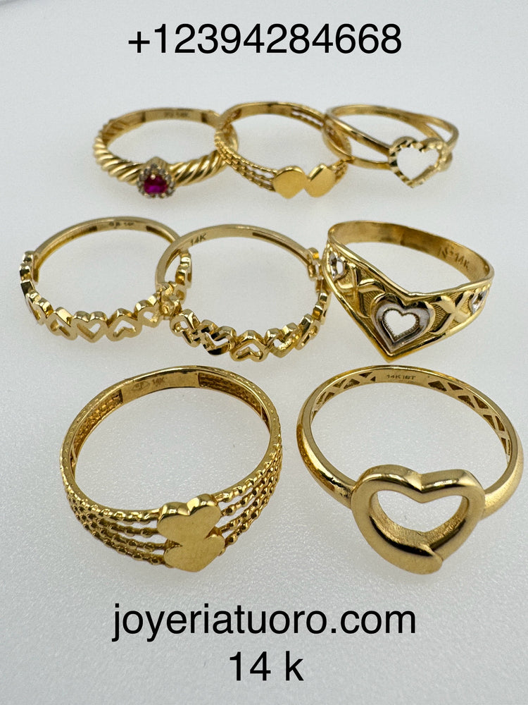 Anillos para mujer en oro